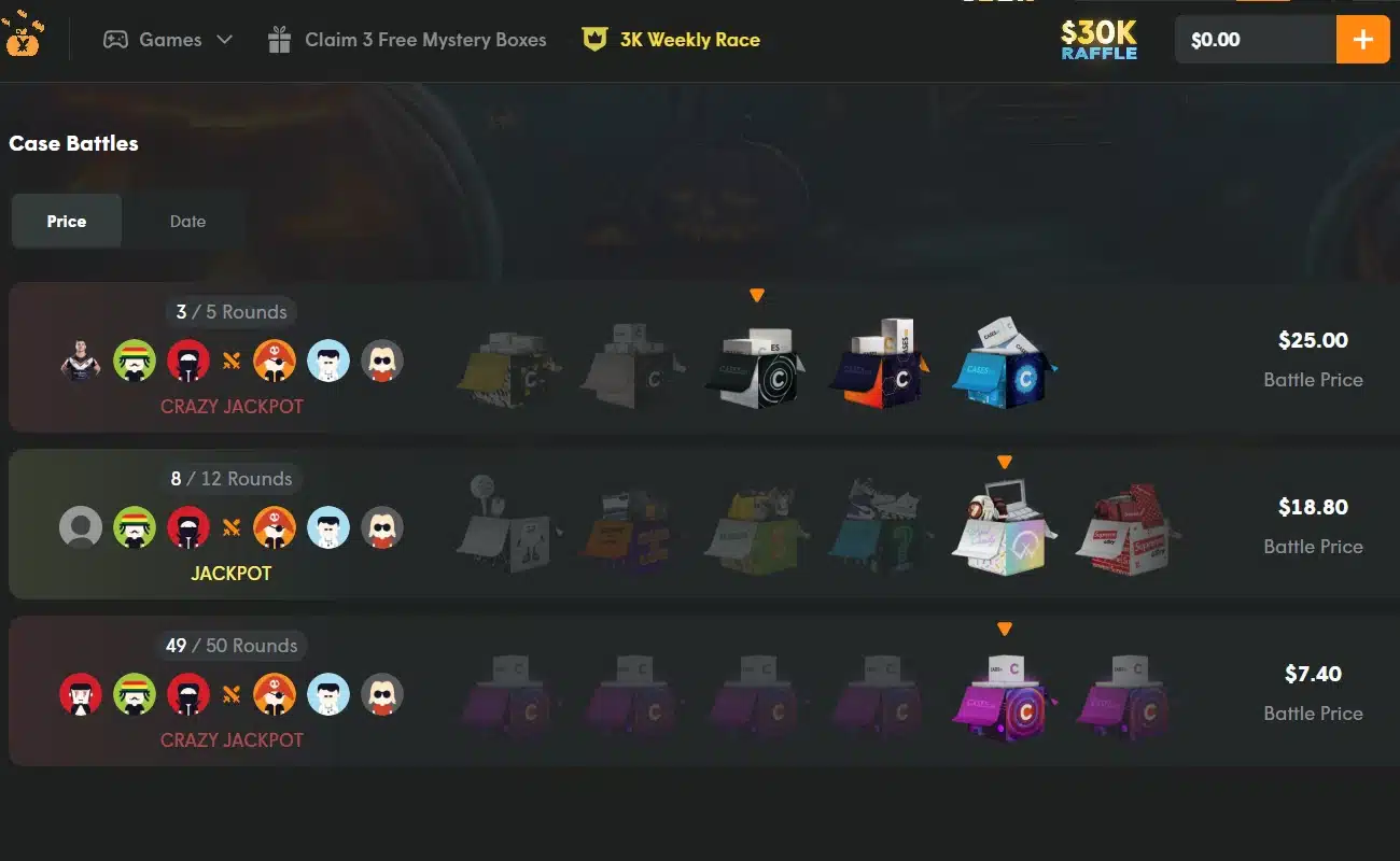 Casesgg Case Battle