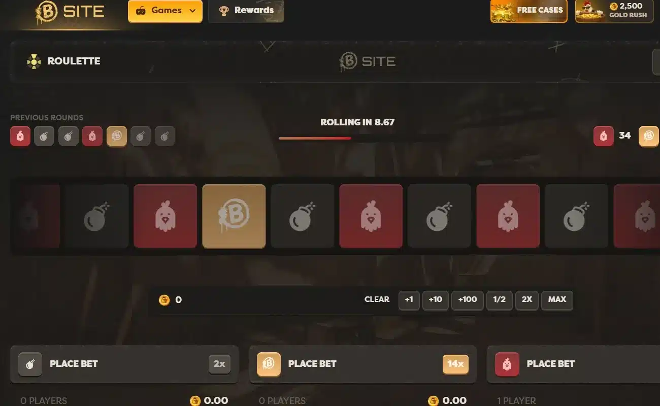 Ruleta de sitios B