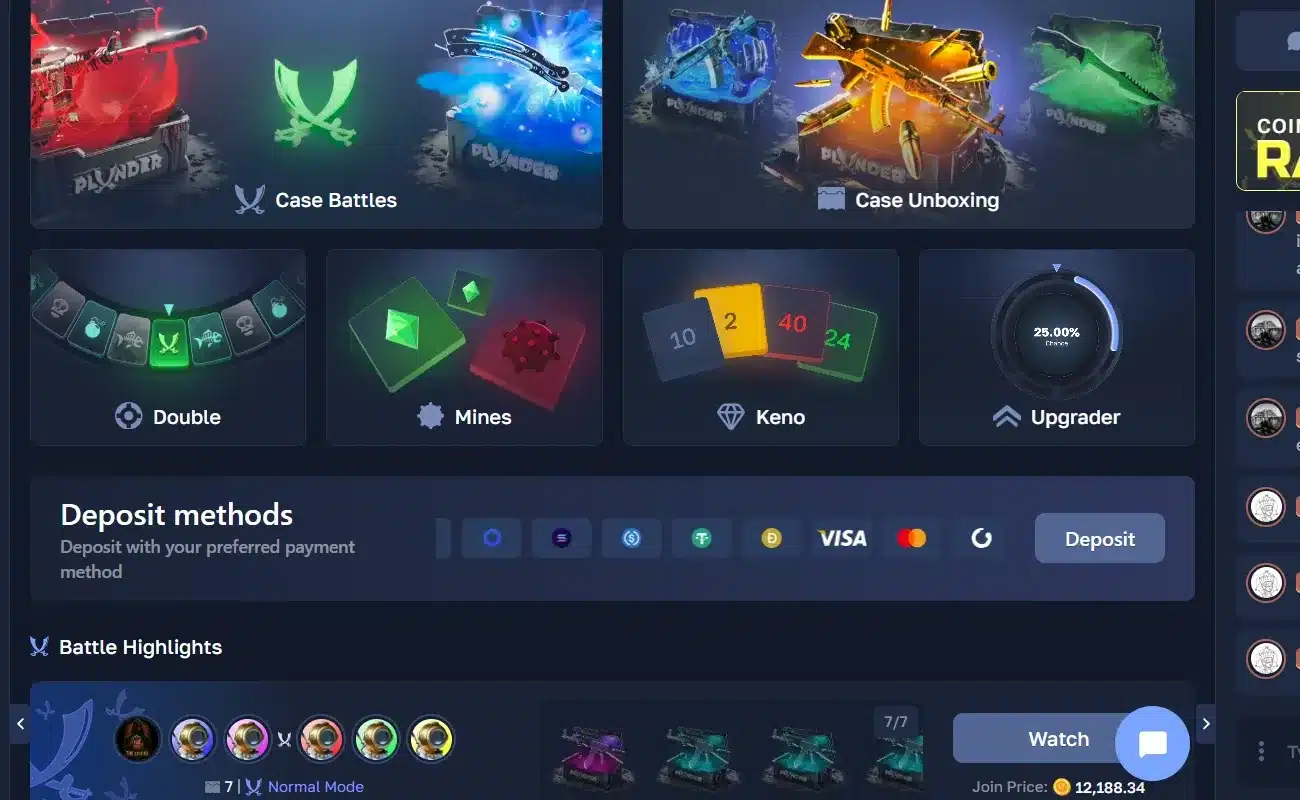 Plunder.gg Games