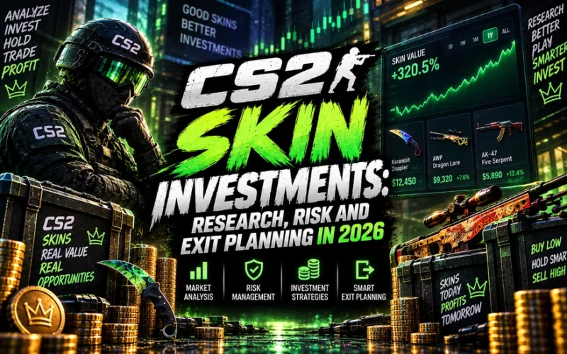 CS2 Skin Investments : Recherche, gestion des risques et planification de la sortie en 2026